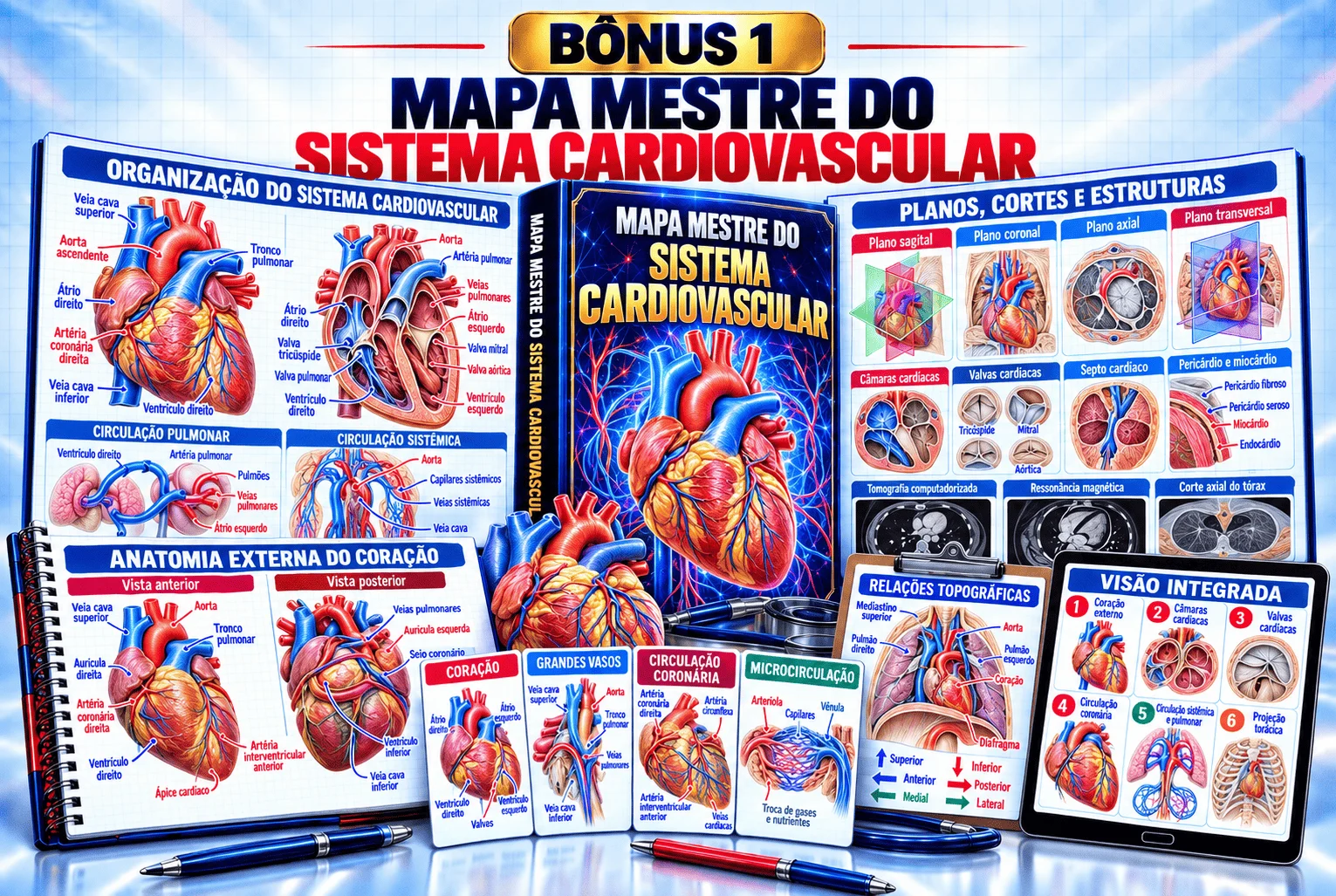 Mapa Mestre do Sistema Cardiovascular