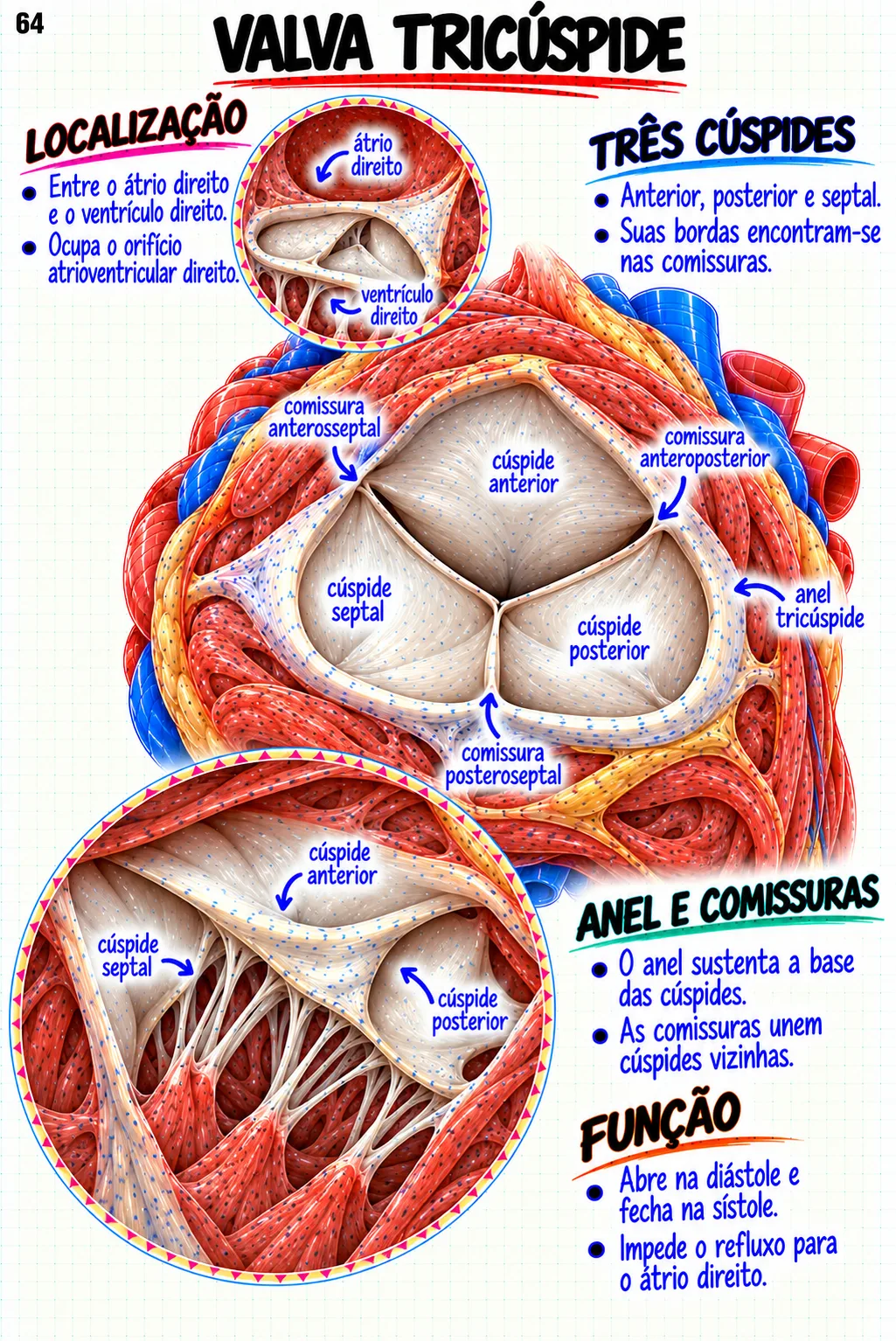 Mapa mental de Anatomia Cardiovascular
