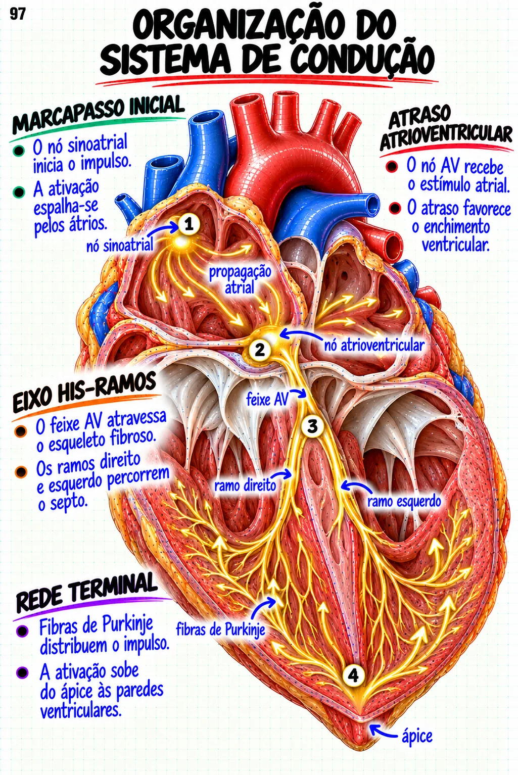Mapa mental de Anatomia Cardiovascular